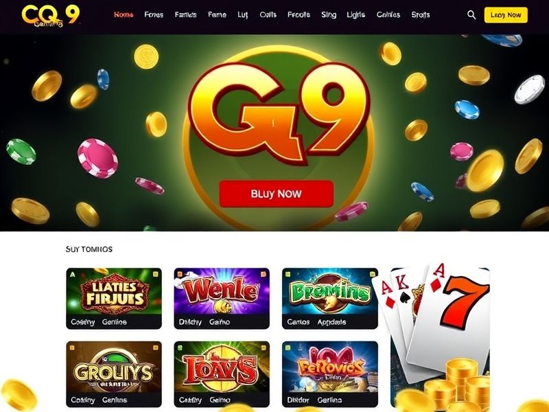 Discover the world of CQ9 Gaming, your premier destination for online slot games and casino entertainment. Explore our comprehensive guide to CQ9 gaming and start playing today.